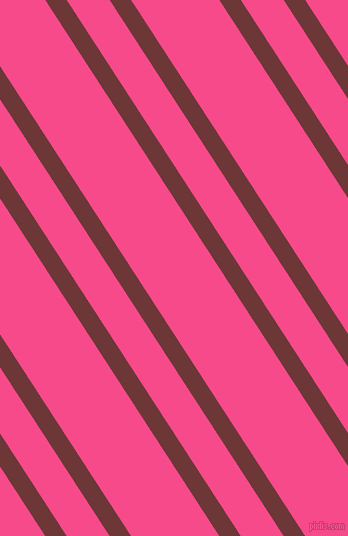 123 degree angle dual stripes lines, 18 pixel lines width, 36 and 74 pixel line spacing, Sanguine Brown and French Rose dual two line striped seamless tileable