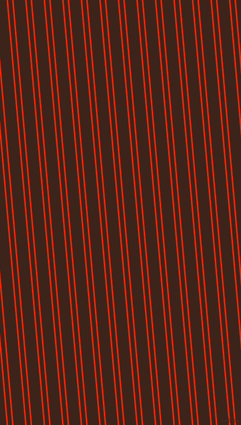 95 degree angles dual stripes lines, 3 pixel lines width, 8 and 23 pixels line spacing, Scarlet and Brown Pod dual two line striped seamless tileable
