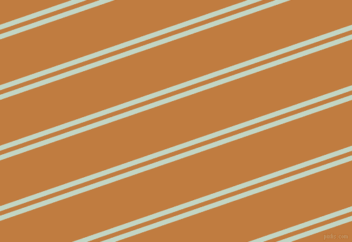 19 degree angle dual stripes line, 7 pixel line width, 6 and 62 pixel line spacing, Sea Mist and Brandy Punch dual two line striped seamless tileable