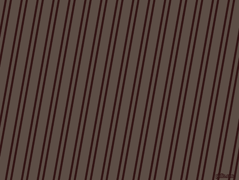 80 degree angle dual stripes line, 4 pixel line width, 6 and 17 pixel line spacing, Seal Brown and Saddle dual two line striped seamless tileable
