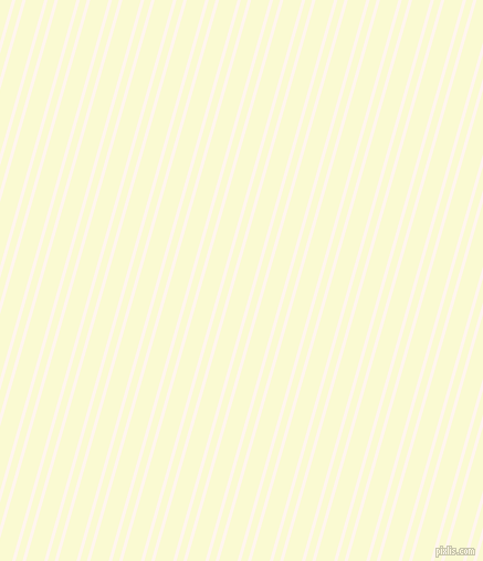 74 degree angle dual stripes lines, 3 pixel lines width, 6 and 16 pixel line spacing, Seashell and Light Goldenrod Yellow dual two line striped seamless tileable