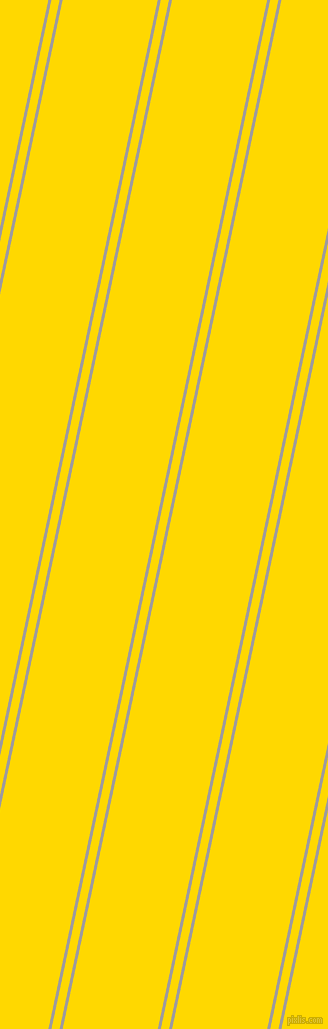 78 degree angles dual stripe line, 3 pixel line width, 8 and 93 pixels line spacing, Shady Lady and School Bus Yellow dual two line striped seamless tileable