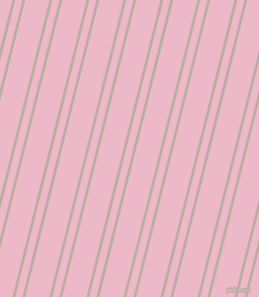 76 degree angles dual striped line, 4 pixel line width, 10 and 34 pixels line spacing, Silk and Chantilly dual two line striped seamless tileable