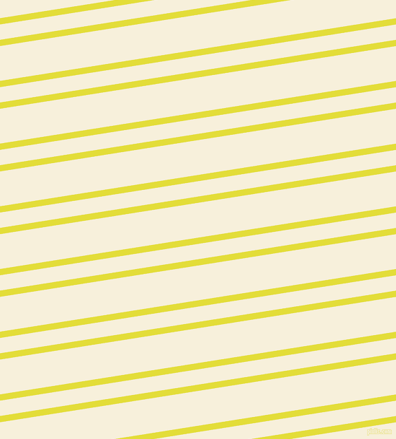 9 degree angles dual stripe line, 9 pixel line width, 22 and 50 pixels line spacing, Starship and Apricot White dual two line striped seamless tileable