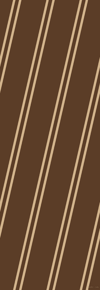 77 degree angles dual stripes line, 8 pixel line width, 12 and 83 pixels line spacing, Tan and Bracken dual two line striped seamless tileable