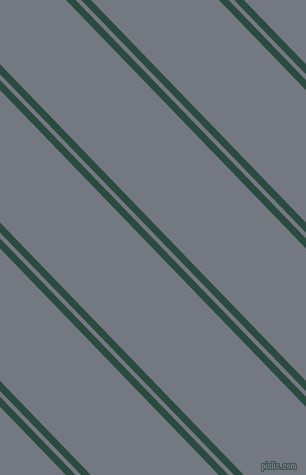 134 degree angles dual stripes line, 7 pixel line width, 4 and 92 pixels line spacing, Te Papa Green and Storm Grey dual two line striped seamless tileable