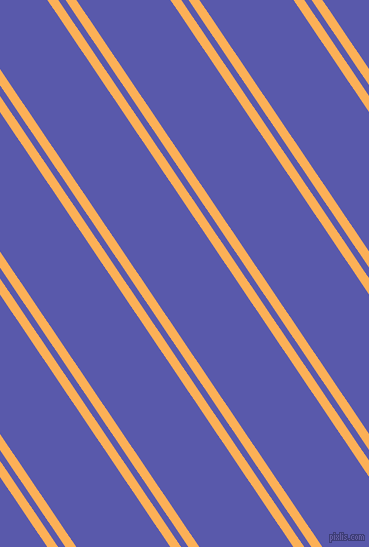 124 degree angles dual stripes line, 9 pixel line width, 6 and 78 pixels line spacing, Texas Rose and Rich Blue dual two line striped seamless tileable