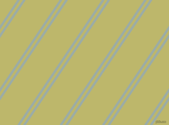 56 degree angles dual striped lines, 8 pixel lines width, 8 and 96 pixels line spacing, Tower Grey and Dark Khaki dual two line striped seamless tileable