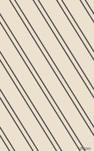 122 degree angle dual stripes line, 4 pixel line width, 10 and 46 pixel line spacing, Tundora and Bleach White dual two line striped seamless tileable
