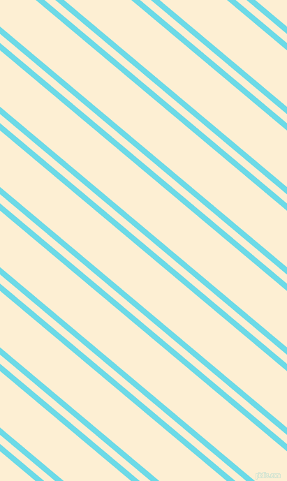 140 degree angle dual striped lines, 8 pixel lines width, 10 and 62 pixel line spacing, Turquoise Blue and Varden dual two line striped seamless tileable