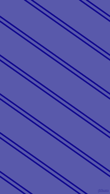 145 degree angle dual stripes lines, 5 pixel lines width, 8 and 87 pixel line spacing, Ultramarine and Rich Blue dual two line striped seamless tileable