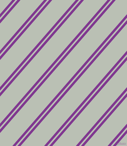 49 degree angle dual stripe lines, 9 pixel lines width, 6 and 69 pixel line spacing, Vivid Violet and Pumice dual two line striped seamless tileable
