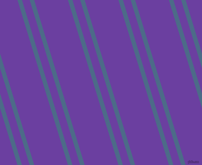 107 degree angle dual striped lines, 14 pixel lines width, 24 and 105 pixel line spacing, Wedgewood and Royal Purple dual two line striped seamless tileable