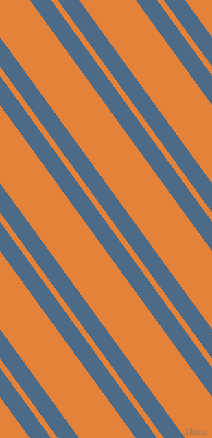 126 degree angles dual stripes line, 25 pixel line width, 8 and 67 pixels line spacing, Wedgewood and West Side dual two line striped seamless tileable