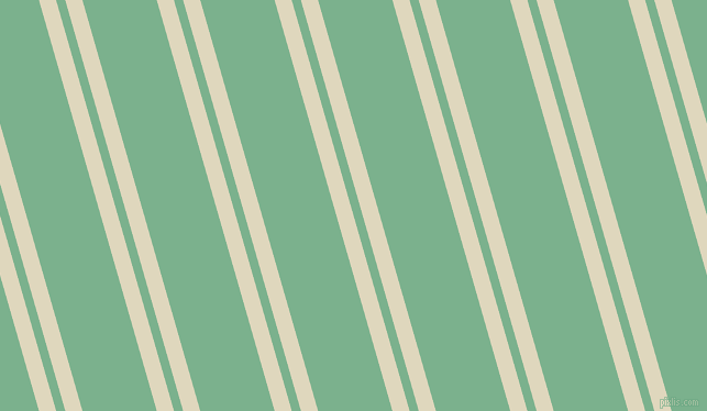 106 degree angle dual striped line, 15 pixel line width, 8 and 65 pixel line spacing, Wheatfield and Bay Leaf dual two line striped seamless tileable