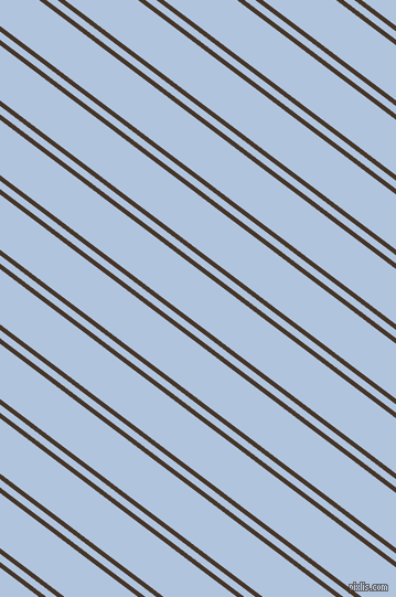143 degree angle dual stripes lines, 4 pixel lines width, 6 and 40 pixel line spacing, Woodburn and Light Steel Blue dual two line striped seamless tileable