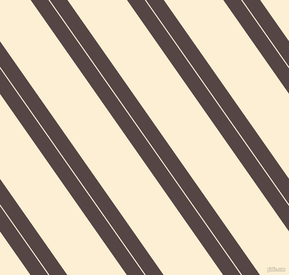 125 degree angles dual striped line, 29 pixel line width, 2 and 97 pixels line spacing, Woody Brown and Varden dual two line striped seamless tileable