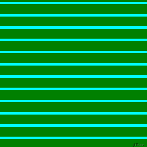 horizontal lines stripes, 8 pixel line width, 32 pixel line spacing, Aqua and Green horizontal lines and stripes seamless tileable