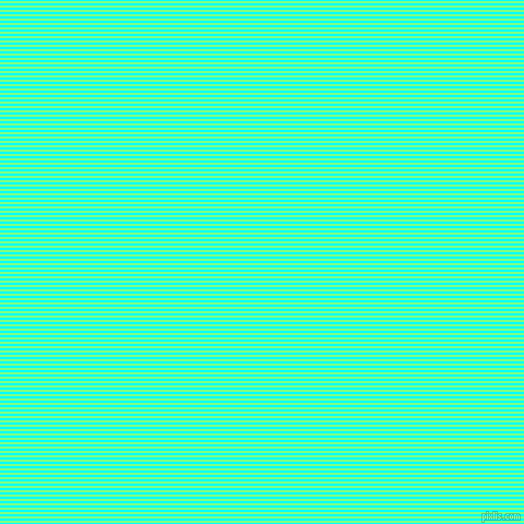 horizontal lines stripes, 2 pixel line width, 2 pixel line spacing, Aqua and Mint Green horizontal lines and stripes seamless tileable