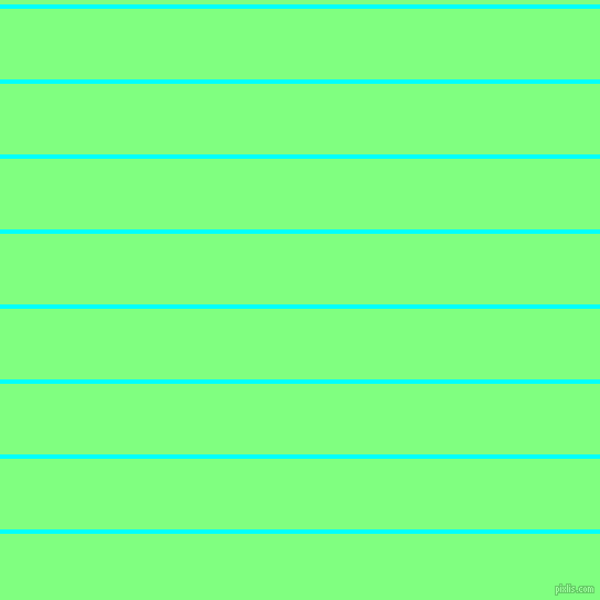 horizontal lines stripes, 4 pixel line width, 64 pixel line spacing, Aqua and Mint Green horizontal lines and stripes seamless tileable
