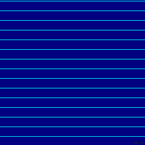 horizontal lines stripes, 2 pixel line width, 32 pixel line spacing, Aqua and Navy horizontal lines and stripes seamless tileable