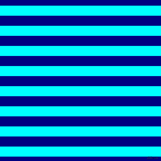 horizontal lines stripes, 32 pixel line width, 32 pixel line spacing, Aqua and Navy horizontal lines and stripes seamless tileable
