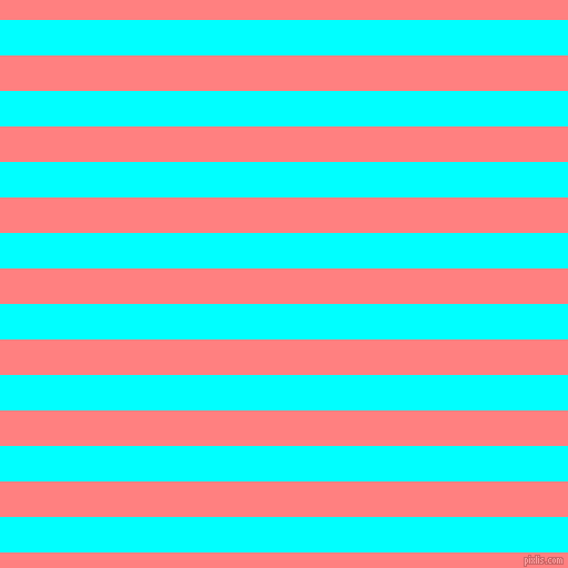 horizontal lines stripes, 32 pixel line width, 32 pixel line spacing, Aqua and Salmon horizontal lines and stripes seamless tileable