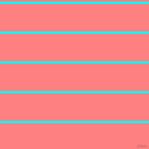 horizontal lines stripes, 8 pixel line width, 96 pixel line spacing, Aqua and Salmon horizontal lines and stripes seamless tileable