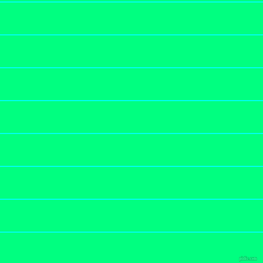 horizontal lines stripes, 2 pixel line width, 64 pixel line spacing, Aqua and Spring Green horizontal lines and stripes seamless tileable