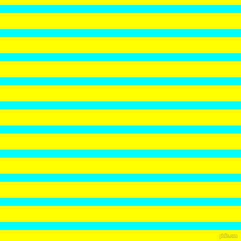 horizontal lines stripes, 16 pixel line width, 32 pixel line spacing, Aqua and Yellow horizontal lines and stripes seamless tileable