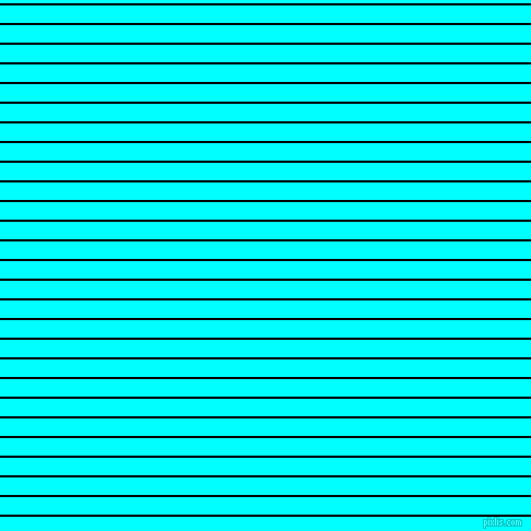 horizontal lines stripes, 2 pixel line width, 16 pixel line spacing, Black and Aqua horizontal lines and stripes seamless tileable