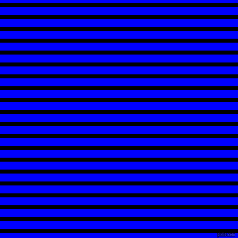 horizontal lines stripes, 8 pixel line width, 16 pixel line spacing, Black and Blue horizontal lines and stripes seamless tileable