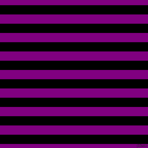 horizontal lines stripes, 32 pixel line width, 32 pixel line spacing, Black and Purple horizontal lines and stripes seamless tileable