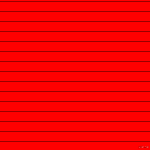 horizontal lines stripes, 2 pixel line width, 32 pixel line spacing, Black and Red horizontal lines and stripes seamless tileable