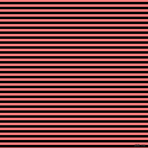 horizontal lines stripes, 8 pixel line width, 8 pixel line spacing, Black and Salmon horizontal lines and stripes seamless tileable