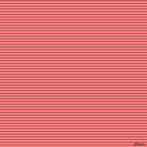 horizontal lines stripes, 1 pixel line width, 8 pixel line spacing, Black and Salmon horizontal lines and stripes seamless tileable