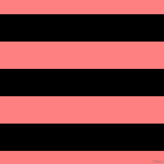 horizontal lines stripes, 96 pixel line width, 96 pixel line spacing, Black and Salmon horizontal lines and stripes seamless tileable