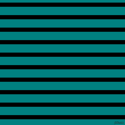 horizontal lines stripes, 16 pixel line width, 32 pixel line spacing, Black and Teal horizontal lines and stripes seamless tileable