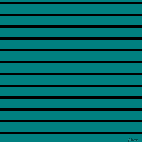 horizontal lines stripes, 8 pixel line width, 32 pixel line spacing, Black and Teal horizontal lines and stripes seamless tileable