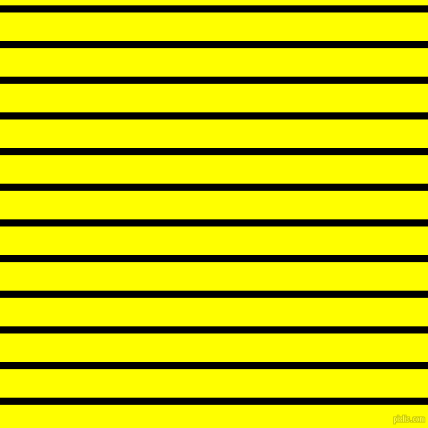 horizontal lines stripes, 8 pixel line width, 32 pixel line spacing, Black and Yellow horizontal lines and stripes seamless tileable