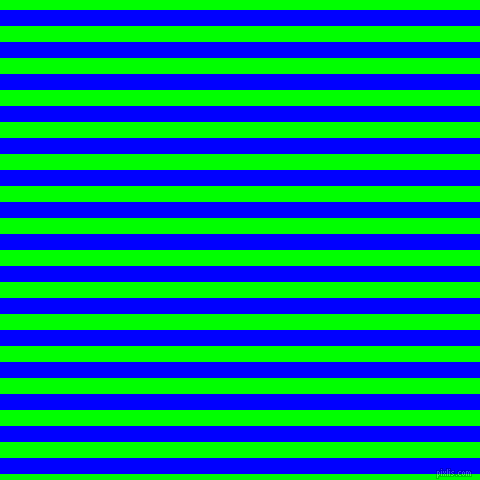 horizontal lines stripes, 16 pixel line width, 16 pixel line spacing, Blue and Lime horizontal lines and stripes seamless tileable