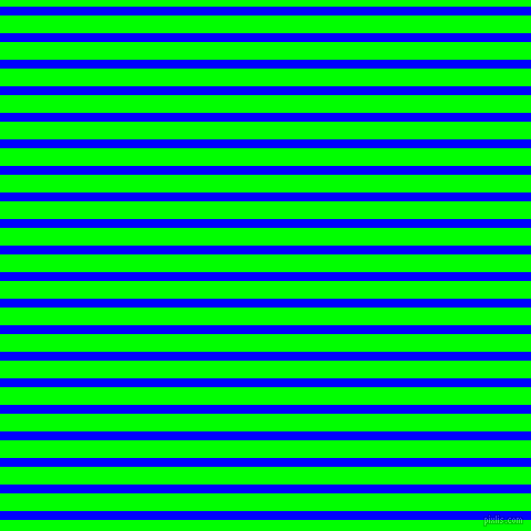 horizontal lines stripes, 8 pixel line width, 16 pixel line spacing, Blue and Lime horizontal lines and stripes seamless tileable
