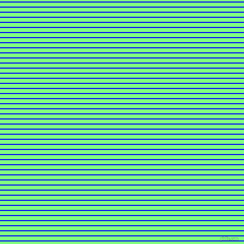 horizontal lines stripes, 2 pixel line width, 8 pixel line spacing, Blue and Mint Green horizontal lines and stripes seamless tileable