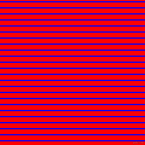 horizontal lines stripes, 4 pixel line width, 16 pixel line spacing, Blue and Red horizontal lines and stripes seamless tileable