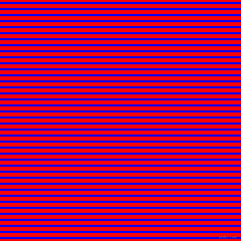 horizontal lines stripes, 4 pixel line width, 8 pixel line spacing, Blue and Red horizontal lines and stripes seamless tileable