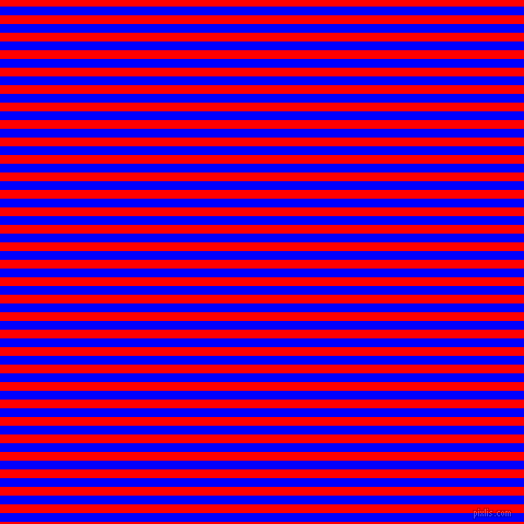 horizontal lines stripes, 8 pixel line width, 8 pixel line spacing, Blue and Red horizontal lines and stripes seamless tileable