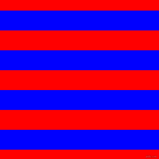 horizontal lines stripes, 64 pixel line width, 64 pixel line spacing, Blue and Red horizontal lines and stripes seamless tileable