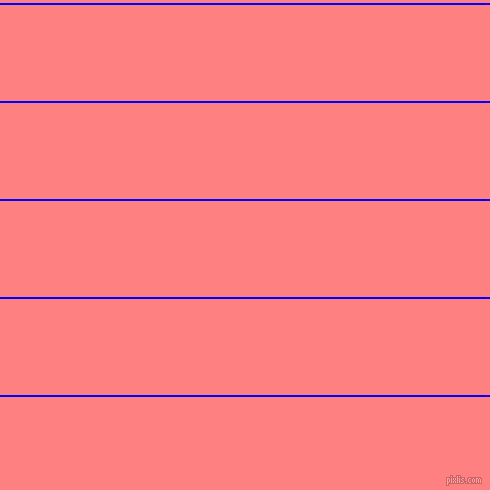 horizontal lines stripes, 2 pixel line width, 96 pixel line spacing, Blue and Salmon horizontal lines and stripes seamless tileable