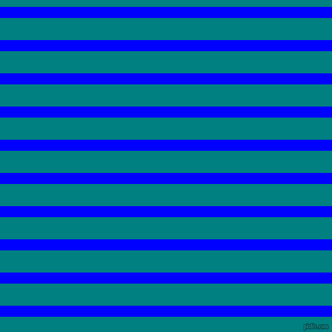 horizontal lines stripes, 16 pixel line width, 32 pixel line spacing, Blue and Teal horizontal lines and stripes seamless tileable