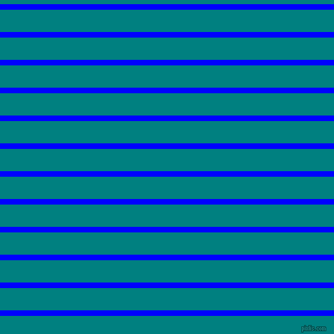 horizontal lines stripes, 8 pixel line width, 32 pixel line spacing, Blue and Teal horizontal lines and stripes seamless tileable